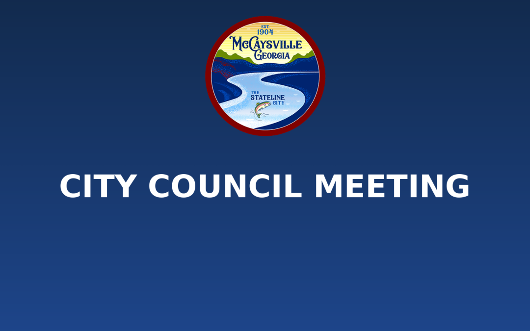 City Council Meeting